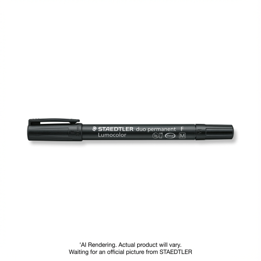 Double-Tip Marker Lumocolor Duo Bla