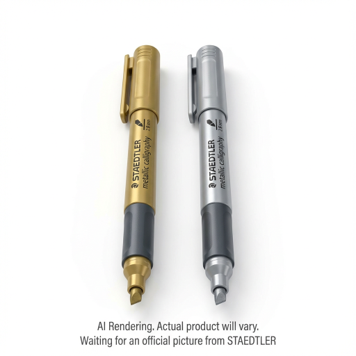 Metallic Calligraphy Pen 2Pk