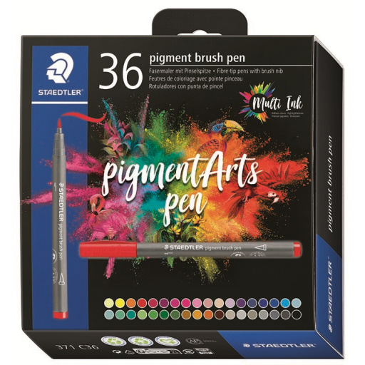 Pigment arts Brush, set of 36