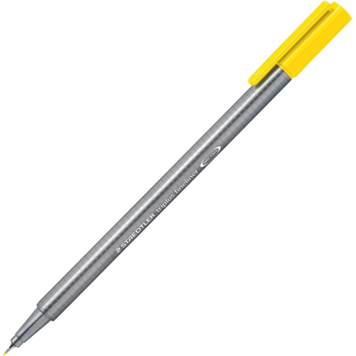 Fineliner triplus 0.3mm neon yellow