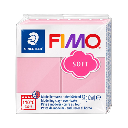 Modelling Clay Fimo Soft Strawberry Cream 57g (2 oz)