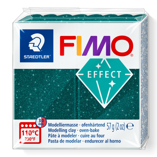 Modelling Clay Fimo Effect Galaxy Green 57g (2 oz)