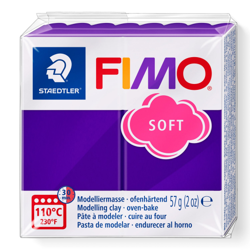 Modelling Clay Fimo Soft Plum 57g (2 oz)