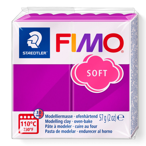 Modelling Clay Fimo Soft Purpure 57g (2 oz)