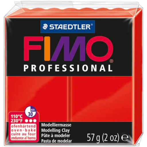 Modelling Clay Fimo Professional True Red 57g (2 oz)