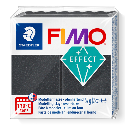 Modelling Clay Fimo Effect Grey Metallic 57g (2 oz)