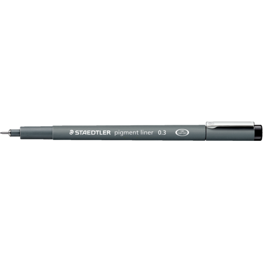 Fineliner pigment liner 0.3mm black