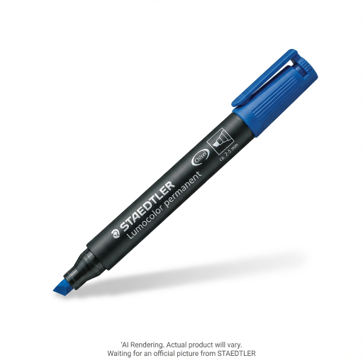 Marker Lumocolor Permanent Blue
