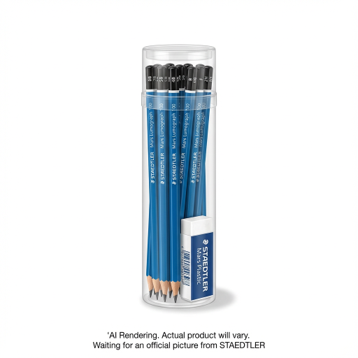 Pencil Lumograph TUBE set   100% PEFC