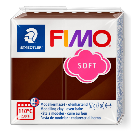 Modelling Clay Fimo Soft Chocolate 57g (2 oz)
