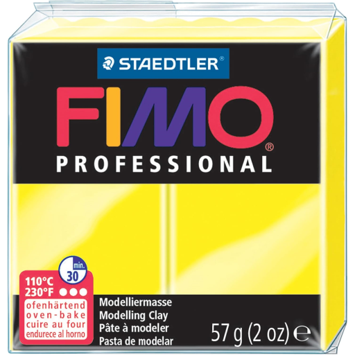 Modelling Clay Fimo Professional Lemon Yellow 57g (2 oz)