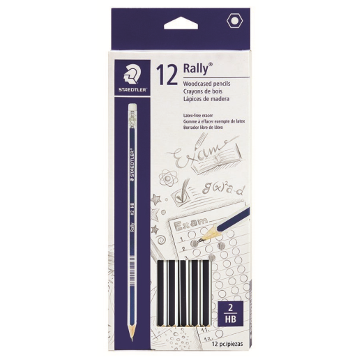 Pencil rally HB tip 12pcs FSC 100%