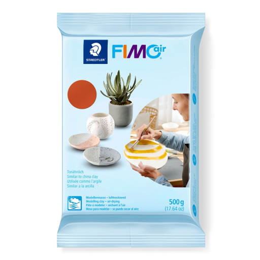 Modelling Clay Fimoair 500g Terracotta