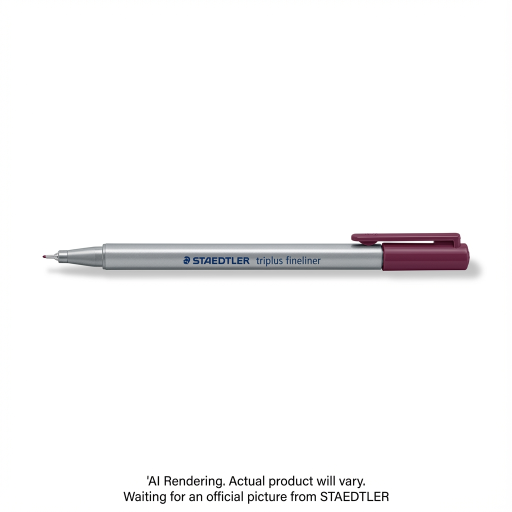 Fineliner triplus 0.3mm dark mauve