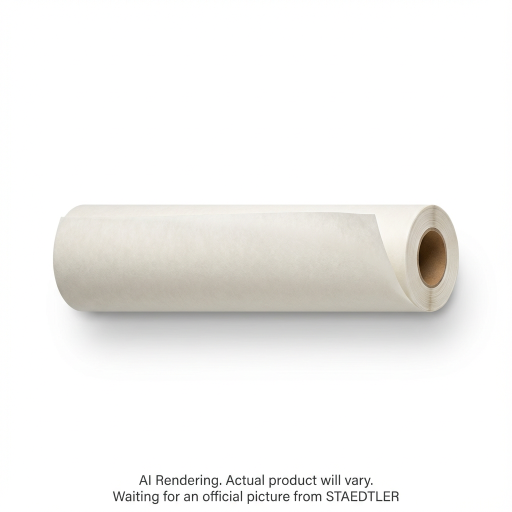 Paper sketch 18''x50yd roll white 3T