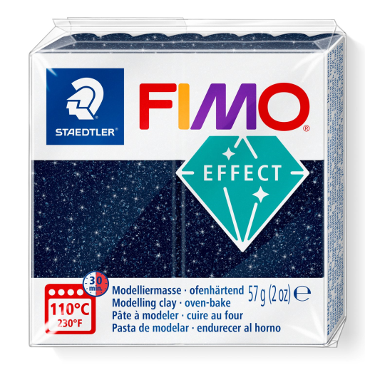 Modelling Clay Fimo Effect Galaxy Blue 57g (2 oz)