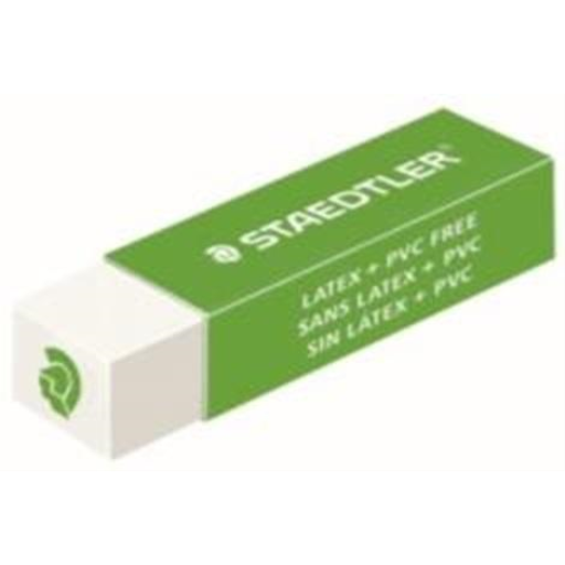 Eraser white with Marshead  green