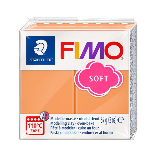 Modelling Clay Fimo Soft Papaya Sorbet 57g (2 oz)