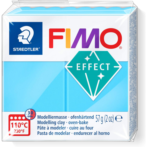 Modelling Clay Fimo Effect Neon Blue 57g (2 oz)