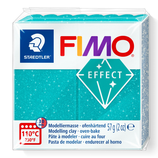 Modelling Clay Fimo Effect Galaxy Turquoise 57g (2 oz)