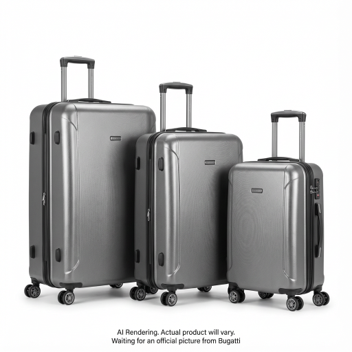 Manchester - Bugatti - 3 Pcs Luggage Set - Abs