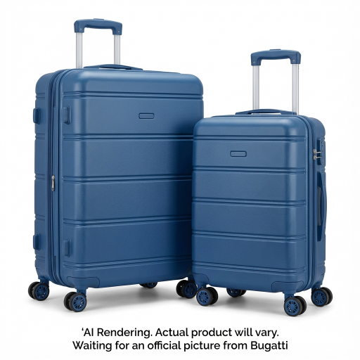 Osaka - Bugatti - 2 Pcs Luggage Set (Carry-On & 28") - Abs