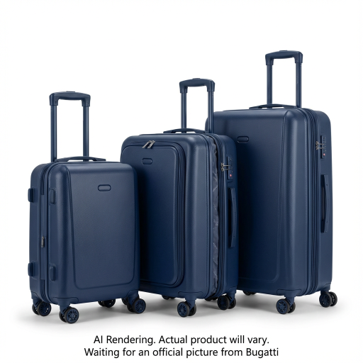 Manchester - Bugatti - 3 Pcs Luggage Set - Abs