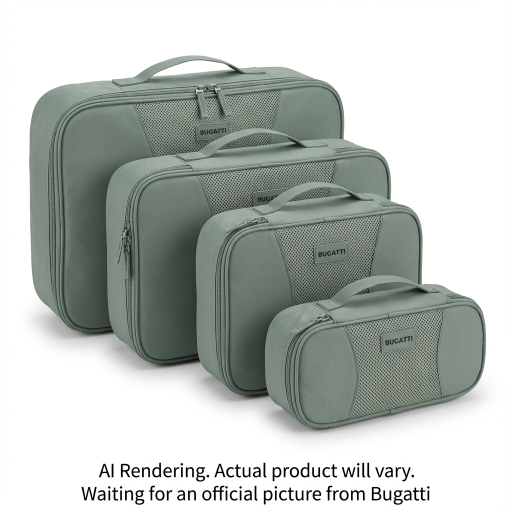 Bugatti - Compression Packing Cubes - Set Of 4 - Polyester
