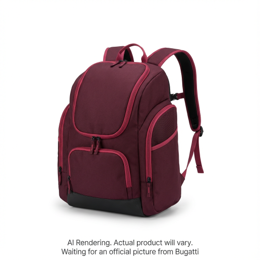 K&B Sport Junior Ski Boot Backpack - Burgundy / Raspberry