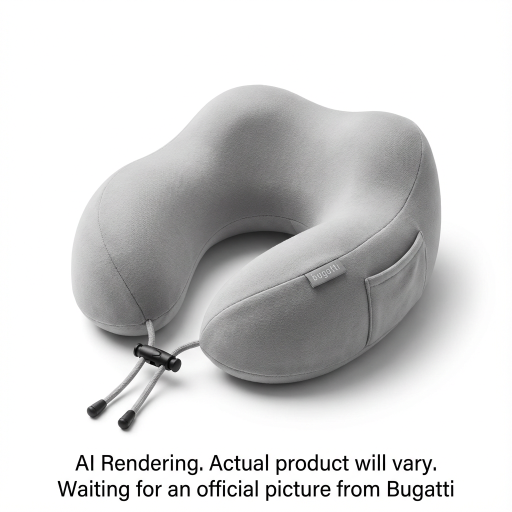 Travel Ergonomic Neck Pillow - Madse Of 280G Polyester + 260G Pu Memory Foam
