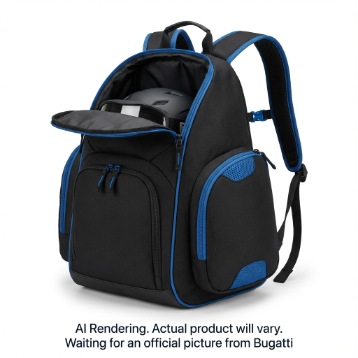 K&B Sport Junior Ski Boot Backpack - Black / Blue