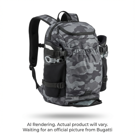 K&B Sport Junior Tremblant Boot Backpack - Grey Camo