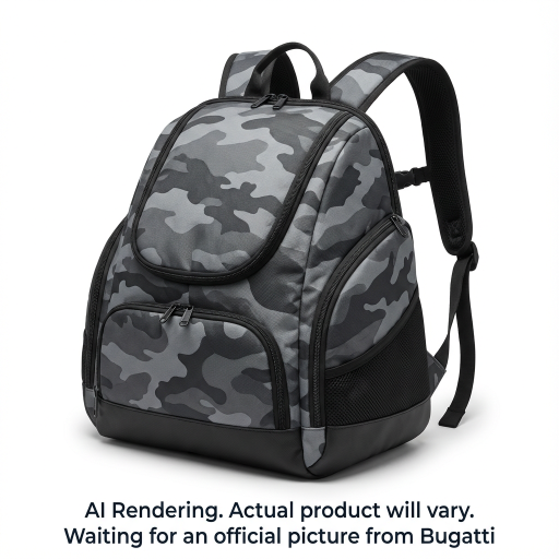 K&B Sport Junior Panorama Boot Backpack - Grey Camo
