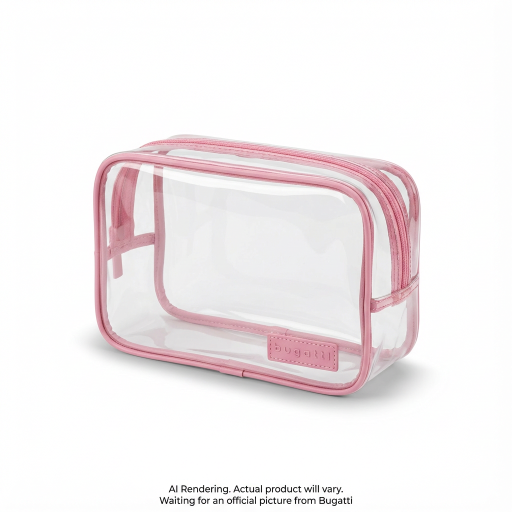 Downtown Essentials Transparent Toiletry Bag TAC2634BU-PINK