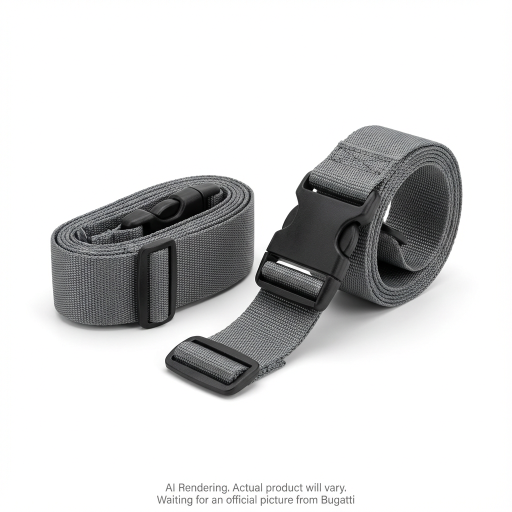 Downtown Essentials 2Pcs Luggage Straps TAC2632BU-GREY