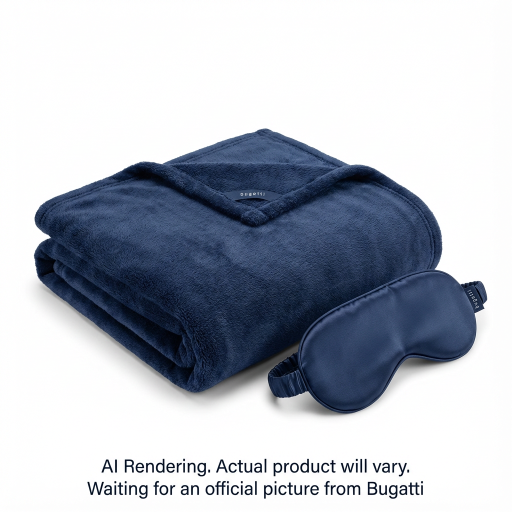 2 Piece Travel Set (Silky Eye Shade, Velvety Blanket) - Polyester