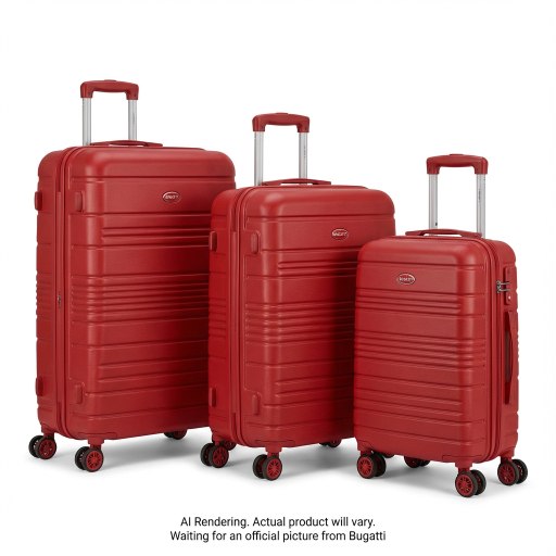 Bugatti Geneva 3 pcs set Luggage