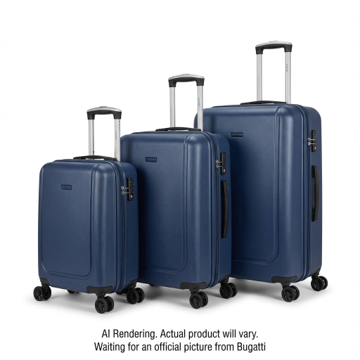 Bugatti Geneva 3 pcs set Luggage