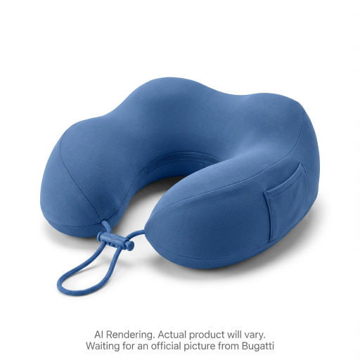 Travel Ergonomic Neck Pillow - Madse Of 280G Polyester + 260G Pu Memory Foam
