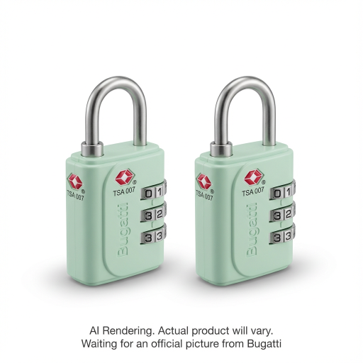 Bugatti - Tsa Dial Lock -2 Pieces - Abs