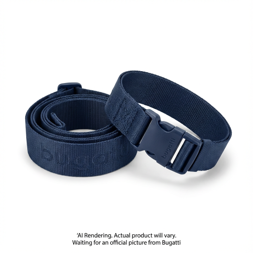 Downtown Essentials 2Pcs Luggage Straps TAC2632BU-NAVY