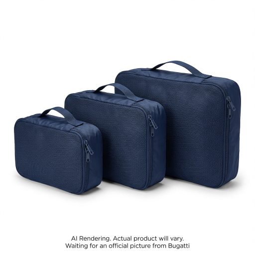 Bugatti Travel Accessories Bugatti - 3 Pcs Set Packing Cubes