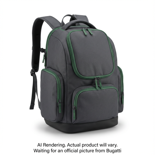 K&B Sport Junior Ski Boot Backpack - Charcoal / Green
