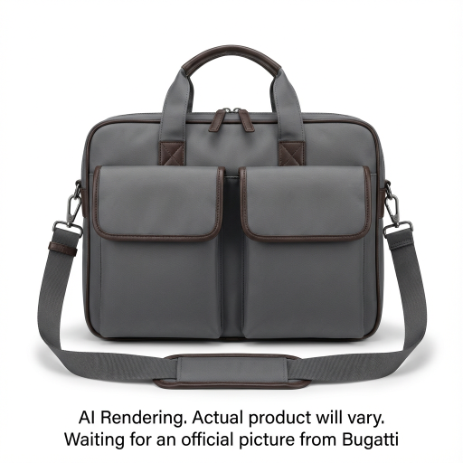 Madison Briefcase MBT2714BU-GREY