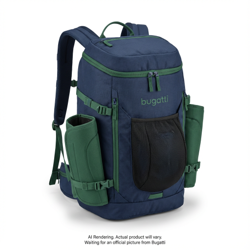K&B Sport Whistler Boot Pack - Navy / Green