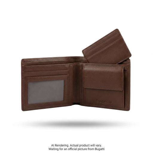 Bugatti Wallet & Card Holder Genuine Leather