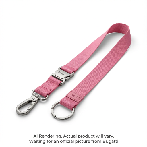 Downtown Essentials Key Chain - Alloy Zinc Aluminium Buckle TAC2633BU-PINK