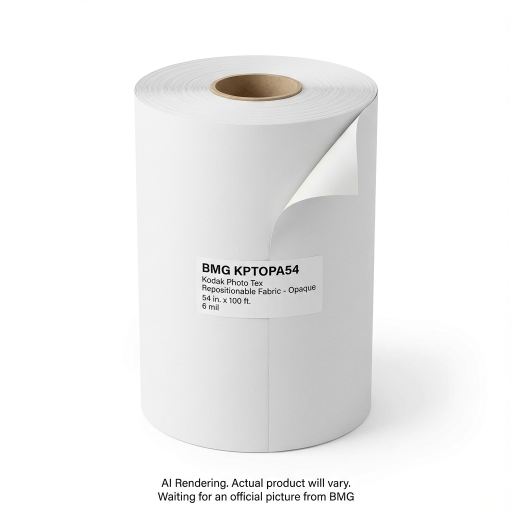 Kodak Photo Tex Repositionable Fabric - Opaque / 6m