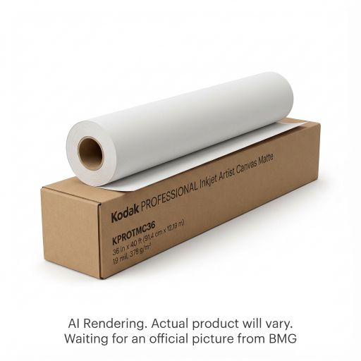 Kodak  PROFESSIONAL Inkjet Artist Canvas Matte Fin