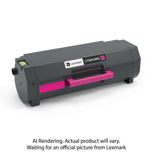 Lexmark C/X736,X738 Magenta 10K Toner Cartridge